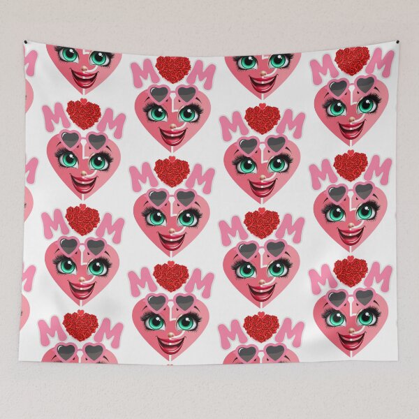 Item preview, Adorable Heart-Eyed Mom Emoji T-Shirt Design - Perfect Mother's Day Gift designed and sold by paknapat.