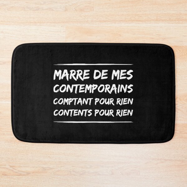 Item preview, FED UP WITH MY CONTEMPORARIES, COUNTING FOR NOTHING, HAPPY FOR NOTHING (misanthropy) designed and sold by francoisville.