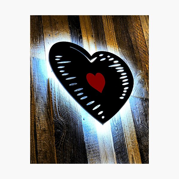 Item preview, Backlit Heart designed and sold by ontological.