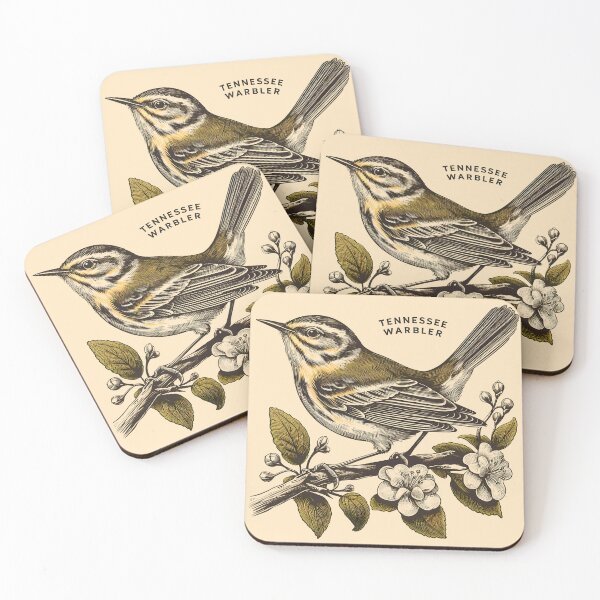 Item preview, Reinita de Tennessee 2 designed and sold by theAVIARY7.