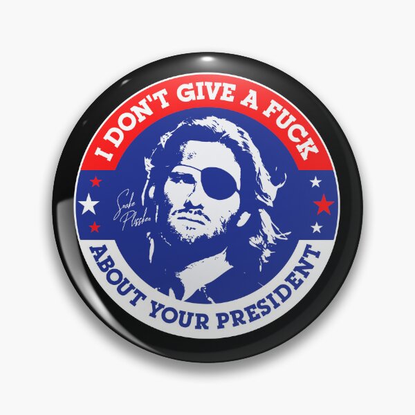 Item preview, Snake Plissken 'Don't Give a F*ck About Your President' designed and sold by ourkid.