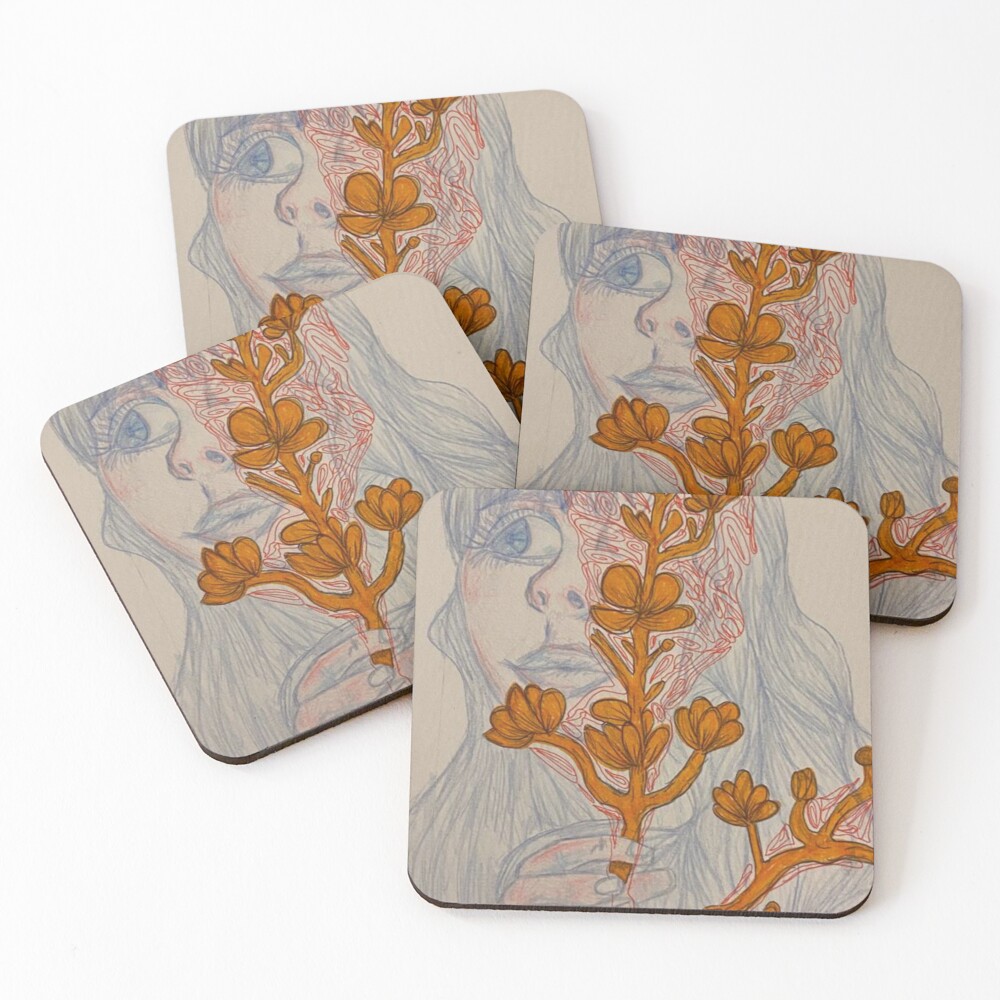 Item preview, Coasters (Set of 4) designed and sold by RUESH.