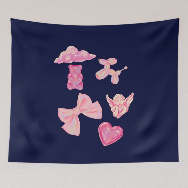 Item preview, every things are pink designed and sold by Paniaandco.