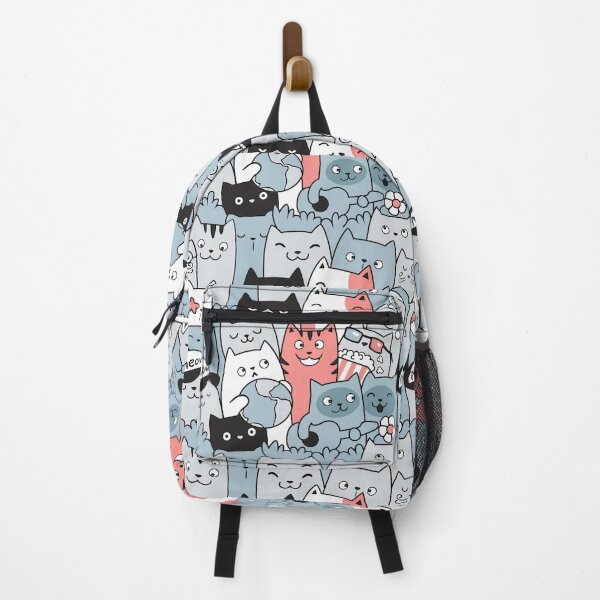Item preview, With Cute Cats Doodle designed and sold by vintageretrostyleshop.
