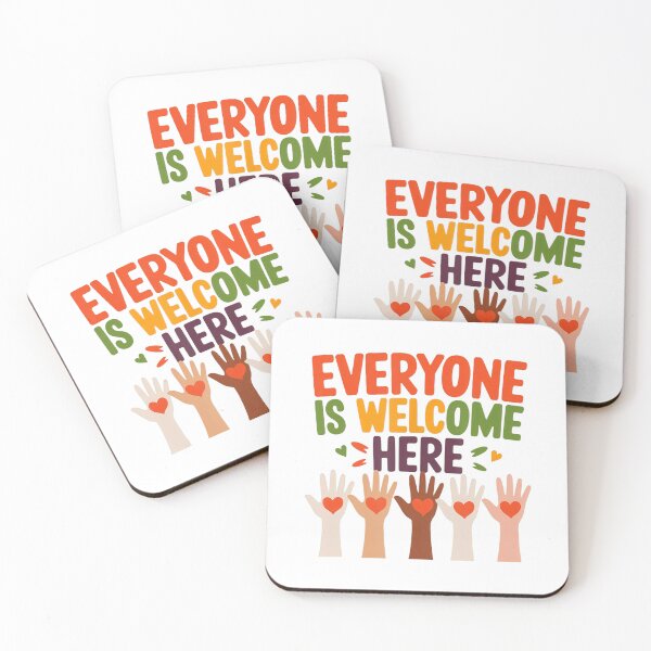 Item preview, Everyone Is Welcome Here  Funny designed and sold by FantasyFablesC.
