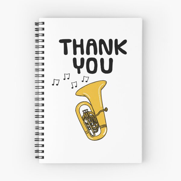 Item preview, Tuba Thank You Music Teacher Tubaist Brass Musician designed and sold by doodlerob.