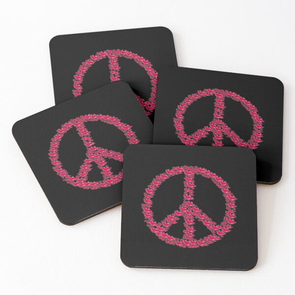 Item preview, Peace, Love & Kisses Harmony Art designed and sold by Zakrytos ★★★★★.