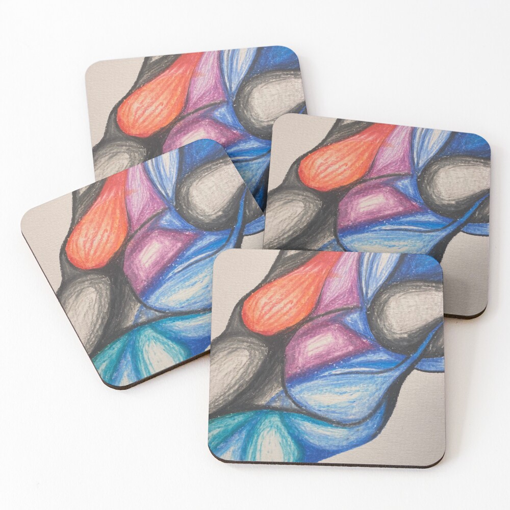 Item preview, Coasters (Set of 4) designed and sold by RUESH.