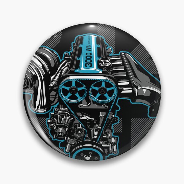 Item preview, 2JZ Engine - The Heart of a Legend Art designed and sold by Not Hugo.