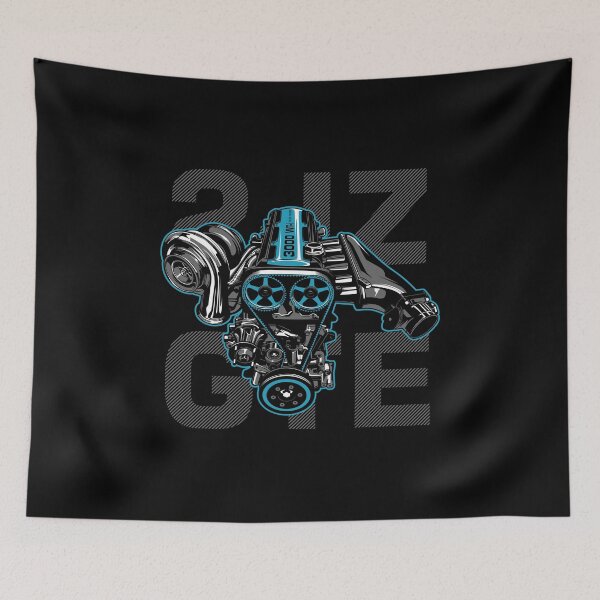 Item preview, 2JZ Engine - The Heart of a Legend Art designed and sold by Not Hugo.