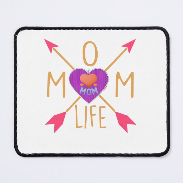 Item preview, Stylish Mom Life Heart and Arrows T-Shirt Design - Perfect Gift for Moms designed and sold by paknapat.