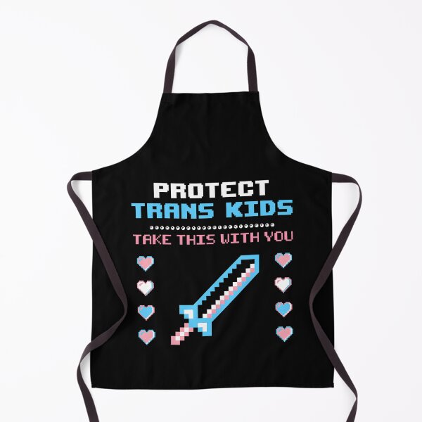 Item preview, Protect Trans Kids Sword Pride LGBT Trans designed and sold by Galactic-Sketch.