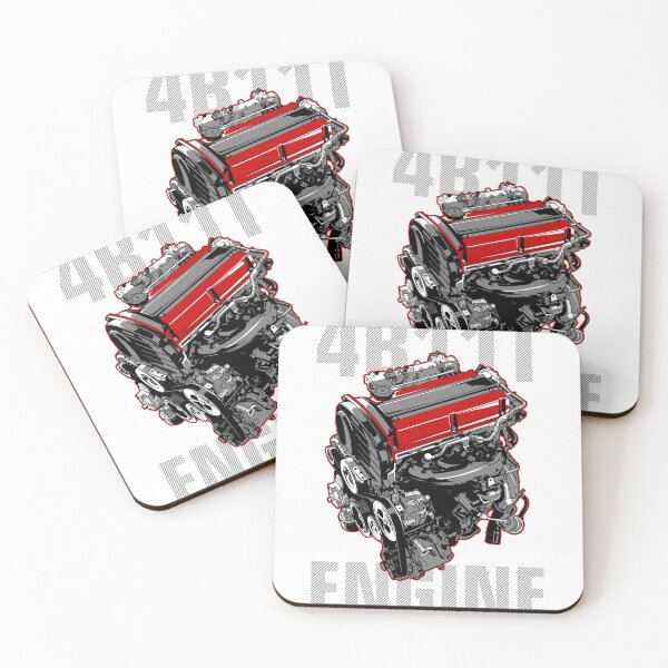 Item preview, 4B11T Engine - The Power of Mitsubishi's Turbocharged Heart Art designed and sold by Not Hugo.