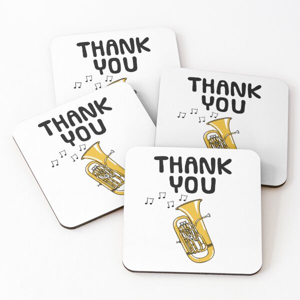 Item preview, Euphonium Thank You Music Teacher Euphoniumist Brass Musician designed and sold by doodlerob.
