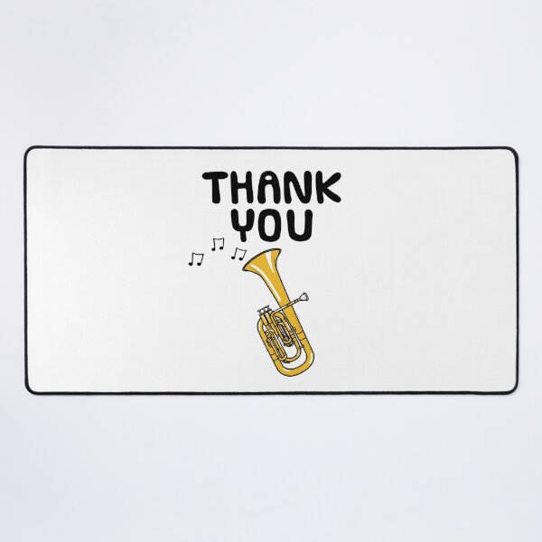 Item preview, Tenor Horn Thank You Music Teacher Brass Musician designed and sold by doodlerob.