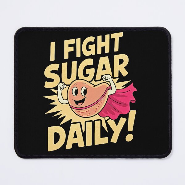 Item preview, Diabetes Educator – I Fight Sugar Daily! designed and sold by TrendWearLab.