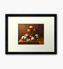 Mario Still Life Framed Print
