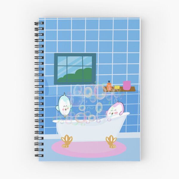 Item preview, Hora del baño con espuma y bañera con patas designed and sold by KAIOMISAKI.