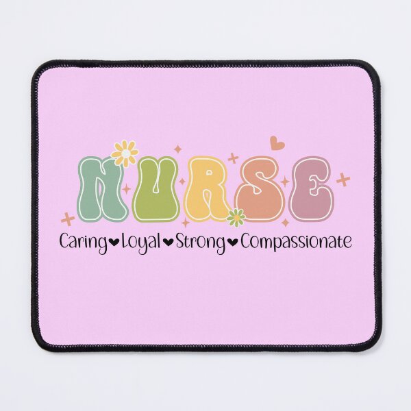 Item preview, Nurse caring loyal strong compassionate, Nurse Life, Nurse Quote, Respiratory Nurse, Funny Nurse, Nurse Appreciation Gift, Nurse Week designed and sold by JustGift.
