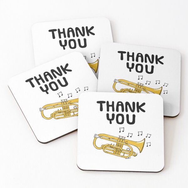 Item preview, Cornet Thank You Music Teacher Cornetist Brass Musician designed and sold by doodlerob.
