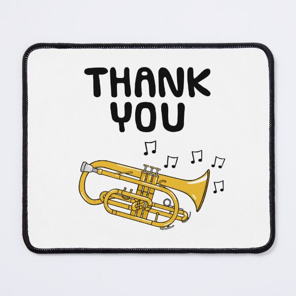 Item preview, Cornet Thank You Music Teacher Cornetist Brass Musician designed and sold by doodlerob.