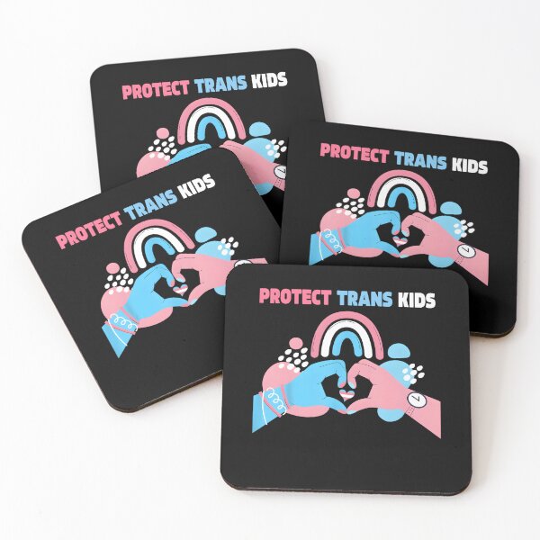 Item preview, Protect Trans Kids Transgender Flag designed and sold by Galactic-Sketch.