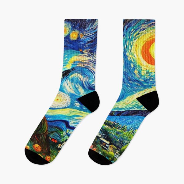 Item preview, Starry Nights and Sunfields: Landscape in Impressionist Style designed and sold by FotoworldEdel.