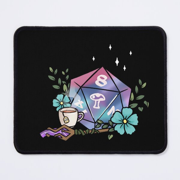 Item preview, Caduceus Clay d20 Dice White Sparkles designed and sold by asiboe.