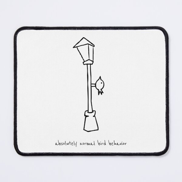 Item preview, A Bird on a Streetlamp designed and sold by PaperSong.