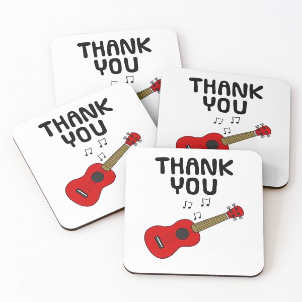 Item preview, Ukulele Thank You Music Teacher Uke Player Musician designed and sold by doodlerob.