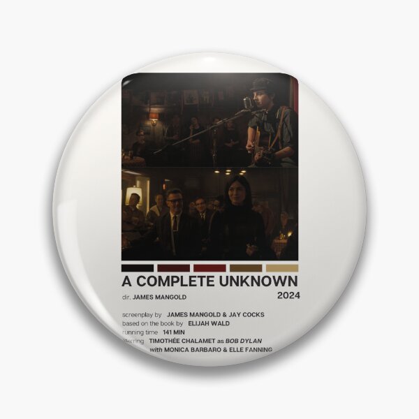 Item preview, A Complete Unknown (2024) Movie Poster designed and sold by YellowishCat15.