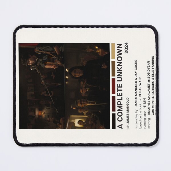 Item preview, A Complete Unknown (2024) Movie Poster designed and sold by YellowishCat15.