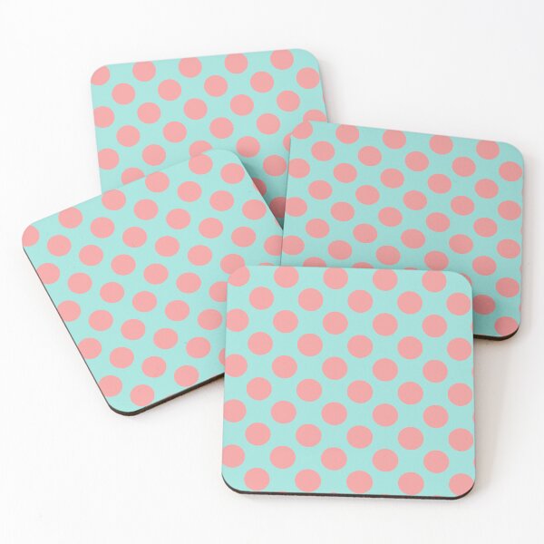 Item preview, Pink And Teal Big Dots Pattern designed and sold by sasyall.