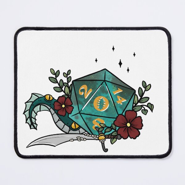 Item preview, Fjord Stone d20 Dice Black Sparkles designed and sold by asiboe.