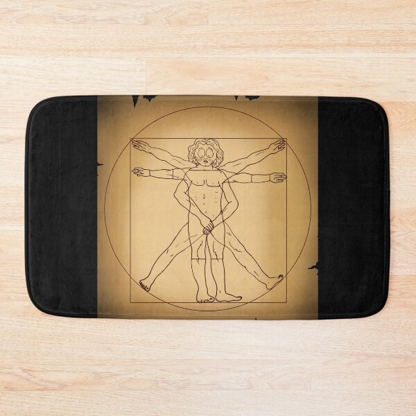 Item preview, The shy Vitruvian man designed and sold by kassandra369.