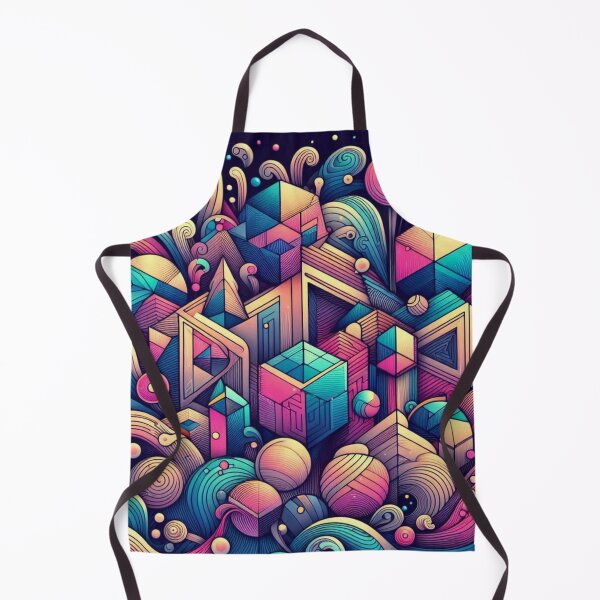 Item preview, Neon colors and geometric decorative pattern  designed and sold by Dogandesighn.