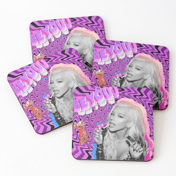 Item preview, Xtinah Aqufuelera be you modern pop art designed and sold by popartdemo.