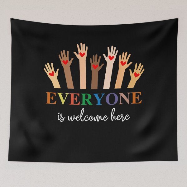 Item preview, Everyone Is Welcome Here Funny Teacher designed and sold by FantasyFablesC.