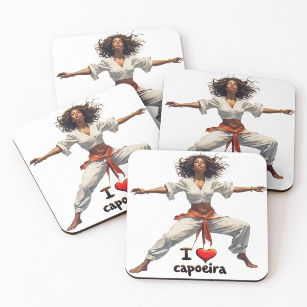 Item preview, Dynamic Capoeira Art - I Love Capoeira Design designed and sold by latelierdechris.