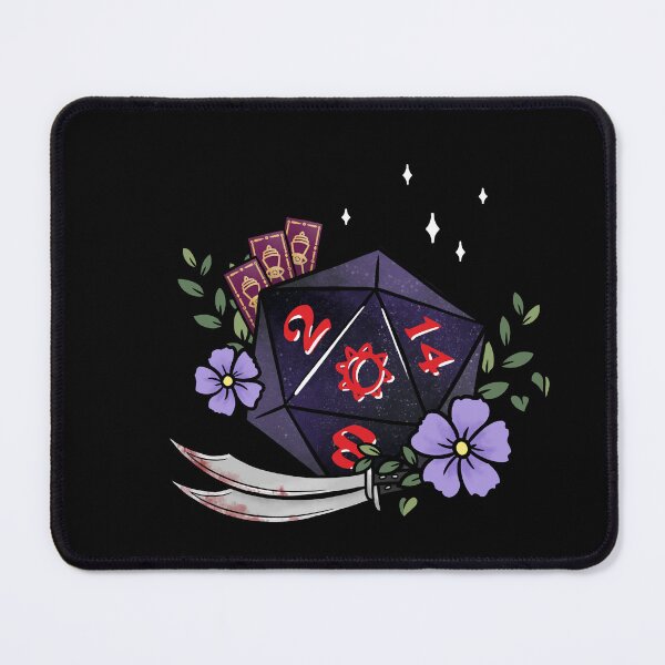 Item preview, Mollymauk Tealeaf d20 Dice White Sparkles designed and sold by asiboe.