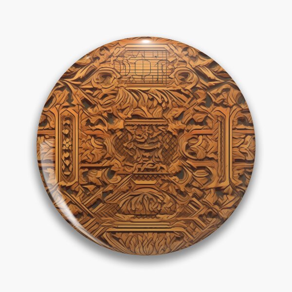 Item preview, Buddhist Temple Lattice designed and sold by PixelPatchwork.