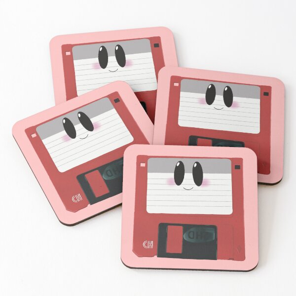 Item preview, Red Floppy Disc - 1990s aesthetic  designed and sold by Glittery-Amber.