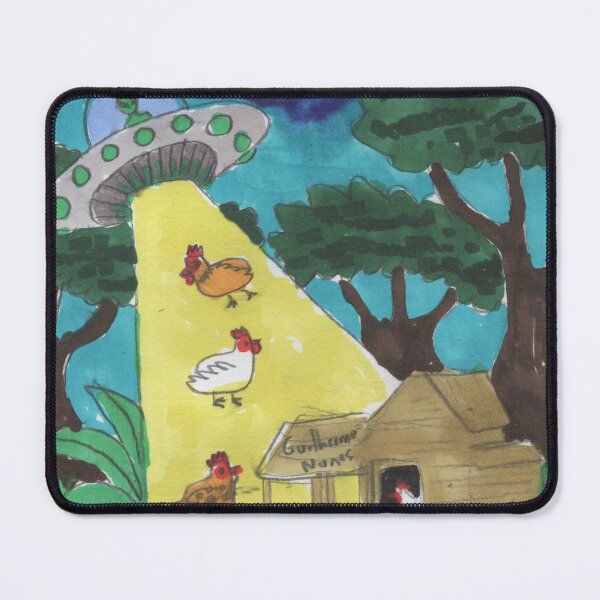 Item preview, chickens being abducted designed and sold by guilhernunes.