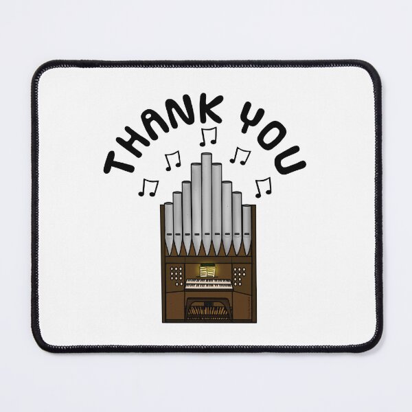 Item preview, Church Organ Thank You Music Teacher Organist Musician designed and sold by doodlerob.