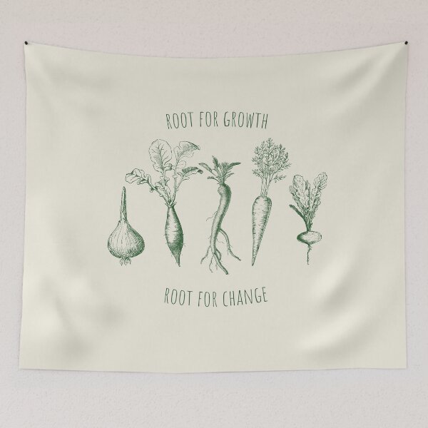 Item preview, Root for Growth, Root for Change designed and sold by The Wandering Bookworm.