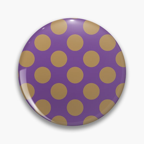 Item preview, Purple And Gold Big Dots Pattern designed and sold by sasyall.