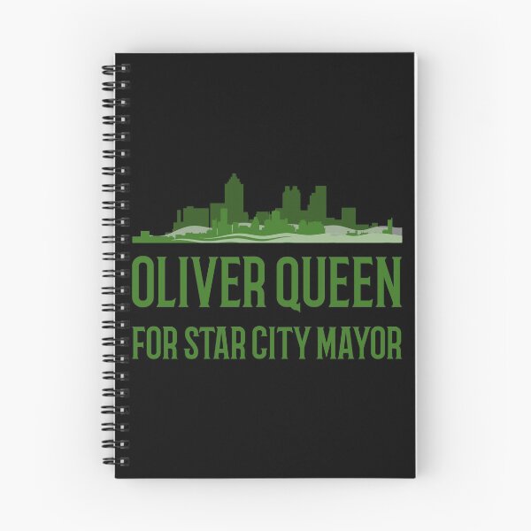 Item preview, Oliver Queen For Star City Mayor - Green Arrow Cityscape designed and sold by FangirlFuel.