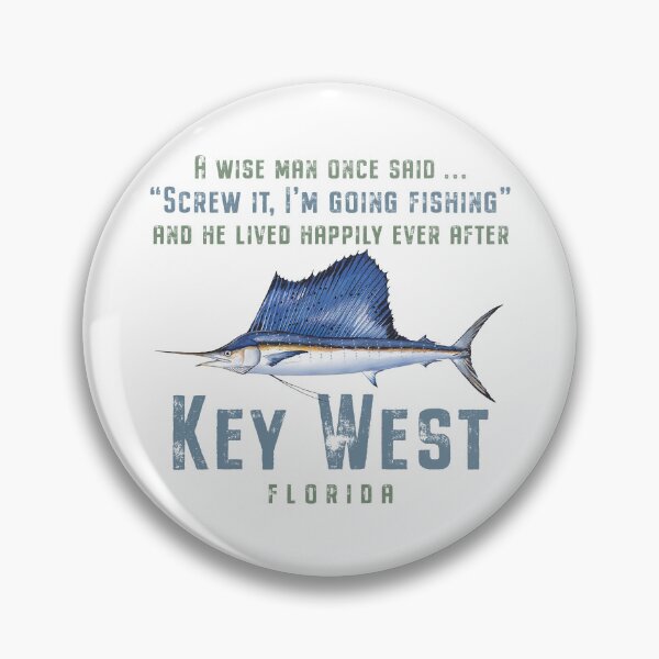 Item preview, Key West Florida Fishing Wise Man designed and sold by Futurebeachbum.