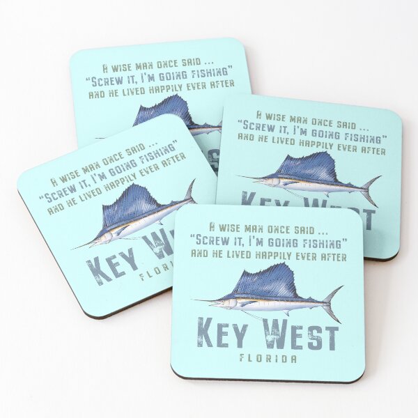 Item preview, Key West Florida Fishing Wise Man designed and sold by Futurebeachbum.