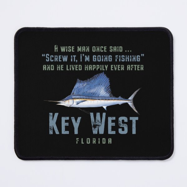 Item preview, Key West Florida Fishing Wise Man designed and sold by Futurebeachbum.